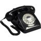 Teléfono Vintage negro