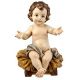  Figura Niño Jesús Sentado en Cuna - 23cm - Resina alta calidad pintada a mano