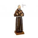  Figura San Pio con peana - 32cm - Resina alta calidad pintada a mano